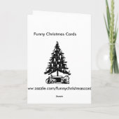 サンタを怒らせました シーズンカード (裏面)