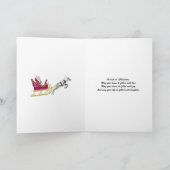 サンタを振るベビーシッターのために シーズンカード (内部)