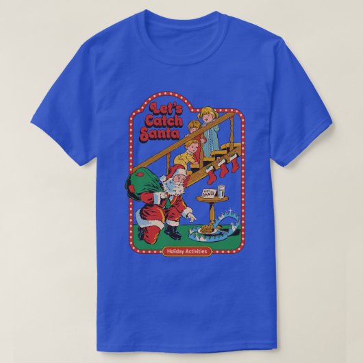 サンタを捕まえよう1 Tシャツ (デザイン正面)