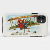 サンタを探しているヴィンテージクリスマスの子供たち Case-Mate iPhoneケース (裏面(横))
