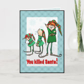 サンタを殺しました! シーズンカード (正面)