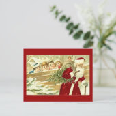 サンタを見る シーズンポストカード (スタンド正面)