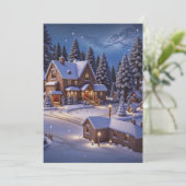 サンタを迎えるあたたかな冬の夜 シーズンカード (スタンド正面)