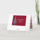 「サンタを追放しない」切りおもしろい抜けのクリスマス シーズンカード (裏面)