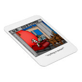 サンタアおもしろいットカスタムズユーモアマグネットギフト マグネット (右側)