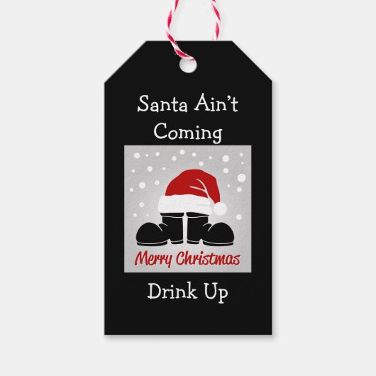 サンタアインズ来ギフトラベル ギフトタグ (正面)