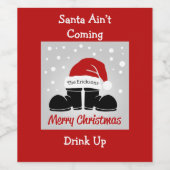 サンタアイン来のワインラベルセットを飲まない ワインラベル (シングルラベル)