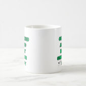 サンタアクロスティッククリスマスホリデーフェスティバル応援メール コーヒーマグカップ (中央)