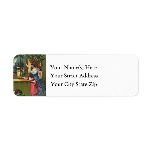 サンタアットザウィンドウヴィンテージ ラベル (正面)