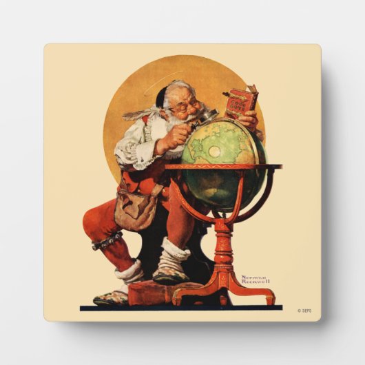 サンタアットザグローブ フォトプラーク (正面)