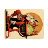 サンタアットザグローブ マグネット (横)