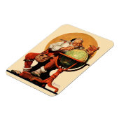 サンタアットザグローブ マグネット (左側)