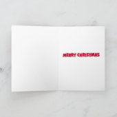 サンタアットスイスシャレークリスマス シーズンカード (内部)