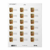 サンタアットミッドナイトヴィンテージ住所 シール (フルシート)