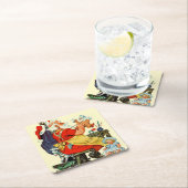 サンタアットワーク スクエアペーパーコースター (インサイチュ)