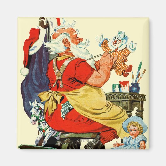 サンタアットワーク マグネット (正面)