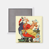 サンタアットワーク マグネット (正面/裏面)