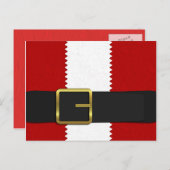 サンタアップクローズはがき シーズンポストカード (正面/裏面)