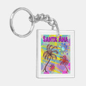 サンタアナハッピーアンドホープKeychain キーホルダー (正面左)