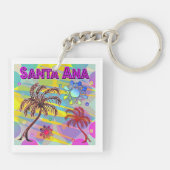 サンタアナハッピーアンドホープKeychain キーホルダー (裏面)