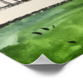 サンタアナパレスアゾレスポンタデルガルダサンミゲル ポスター (角)