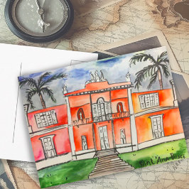 サンタアナパレスアゾレスポンタデルガルダサンミゲル ポストカード