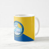 サンタアナ州旗（カリフォルニア州） コーヒーマグカップ (正面右)