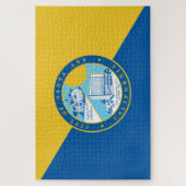 サンタアナ州旗（カリフォルニア州） ジグソーパズル (縦)