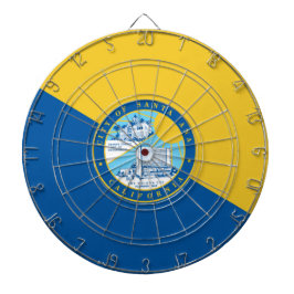 サンタアナ州旗（カリフォルニア州） ダーツボード