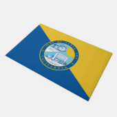 サンタアナ州旗（カリフォルニア州） ドアマット (アングル)