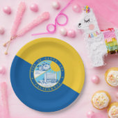 サンタアナ州旗（カリフォルニア州） ペーパープレート (パーティー)