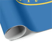 サンタアナ州旗（カリフォルニア州） ラッピングペーパー (ロールコーナー)