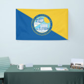 サンタアナ州旗（カリフォルニア州） 横断幕 (トレードショー)