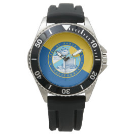 サンタアナ州旗（カリフォルニア州） 腕時計