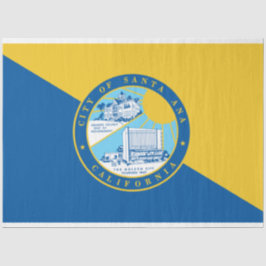 サンタアナ州旗（カリフォルニア州） 薄葉紙