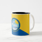 サンタアナ州旗 ツートーンマグカップ (正面右)