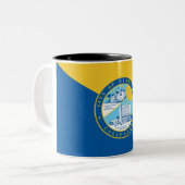 サンタアナ州旗 ツートーンマグカップ (正面左)
