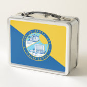 サンタアナ市国旗 メタルランチボックス (裏面)