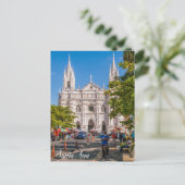 サンタアナ、エルサルバドル、大聖堂 ポストカード (スタンド正面)