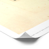 サンタアナ、カリフォルニア州。パノラママップ(1579C) ポスター (角)