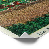 サンタアニタパークホースレースアルカディア(カリフォルニア州) ポスター (角)