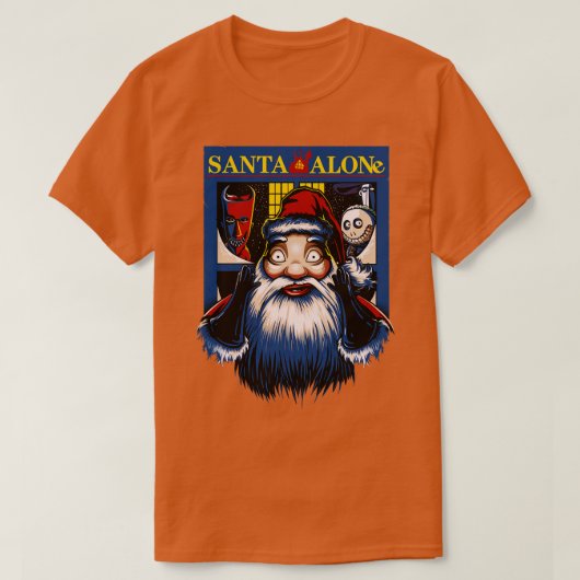 サンタアローン Tシャツ (デザイン正面)