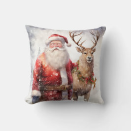 サンタアンドトナディアクリスマスホリデーホームデコール クッション