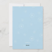 サンタアンドルドルフホリデーフォトカード シーズンカード (裏面)