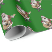 サンタア遊クスティックギター ラッピングペーパー (ロールコーナー)