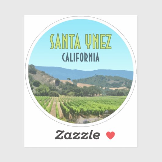 サンタイネズカリフォルニアヴィネヤードヴィンテージ シール (シート)