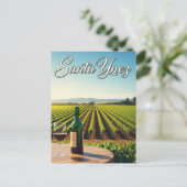 サンタイネズカリフォルニア ポストカード (スタンド正面)