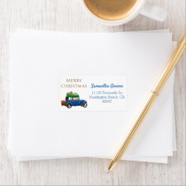 サンタインクラシック車 ラベル