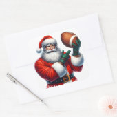 サンタインサッカーギアフォーザホリデーズ スクエアシール (封筒)