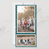 サンタインザチムクリスマスフォトカード シーズンカード (裏面)